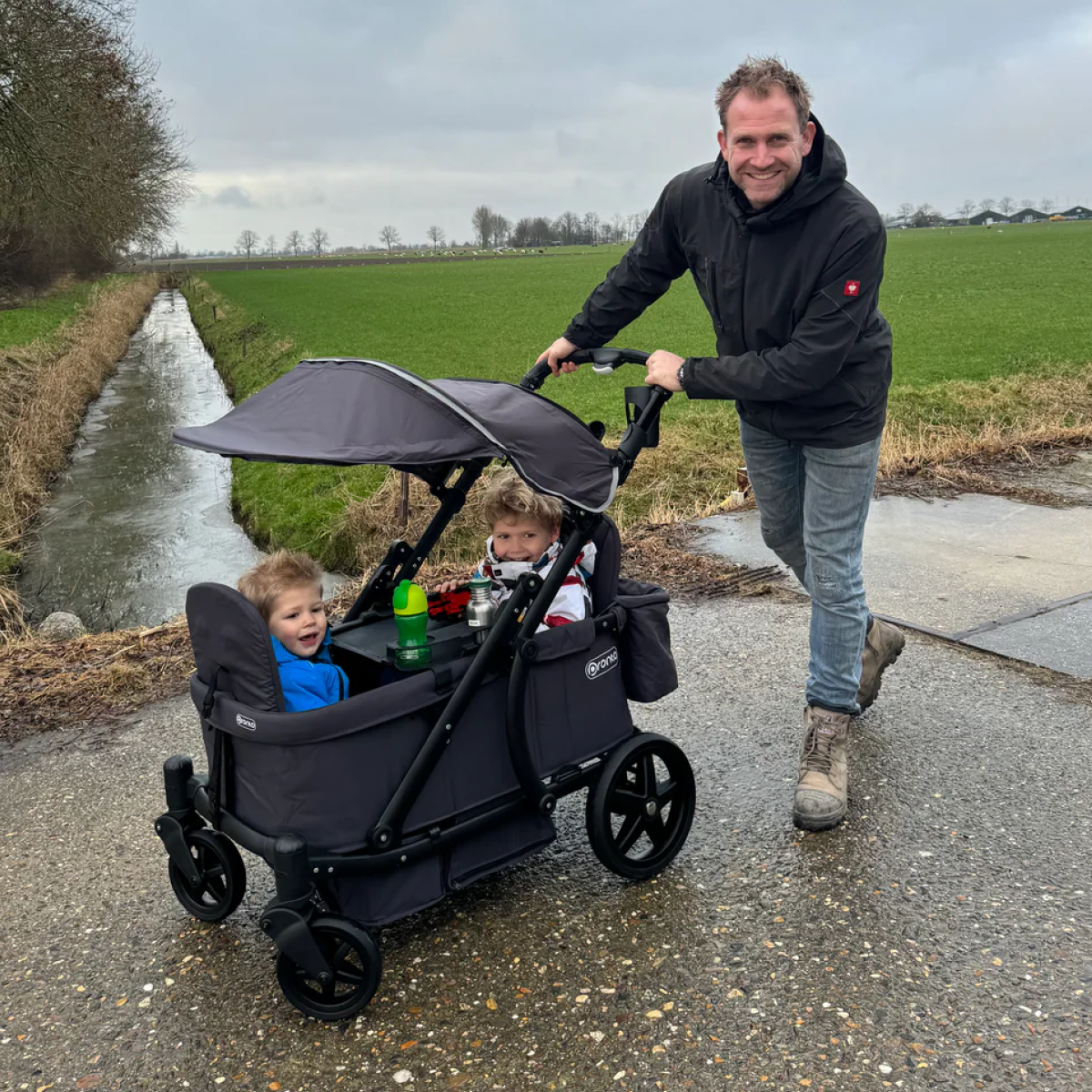 Pronto Kinderwagen – Space Grau